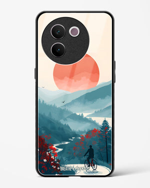 Biking Paths [BREATHE] Glass Case Phone Cover (Vivo)