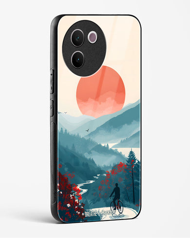 Biking Paths [BREATHE] Glass Case Phone Cover (Vivo)