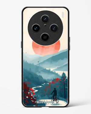 Biking Paths [BREATHE] Glass Case Phone Cover (Vivo)