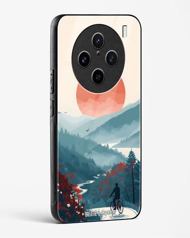 Biking Paths [BREATHE] Glass Case Phone Cover (Vivo)