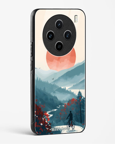 Biking Paths [BREATHE] Glass Case Phone Cover (Vivo)