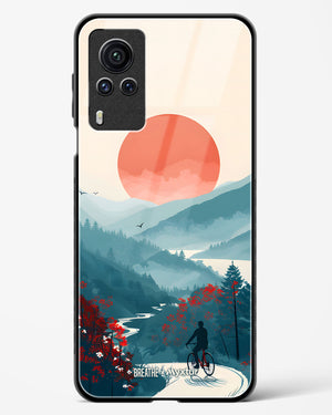 Biking Paths [BREATHE] Glass Case Phone Cover (Vivo)