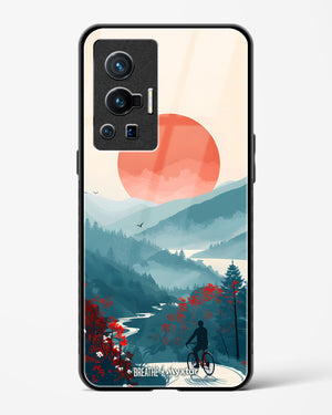 Biking Paths [BREATHE] Glass Case Phone Cover (Vivo)