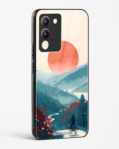 Biking Paths [BREATHE] Glass Case Phone Cover (Vivo)