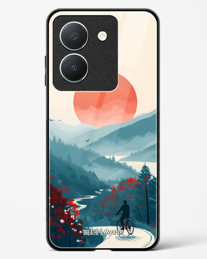 Biking Paths [BREATHE] Glass Case Phone Cover (Vivo)