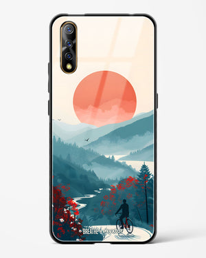 Biking Paths [BREATHE] Glass Case Phone Cover (Vivo)