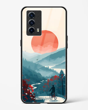 Biking Paths [BREATHE] Glass Case Phone Cover (Vivo)