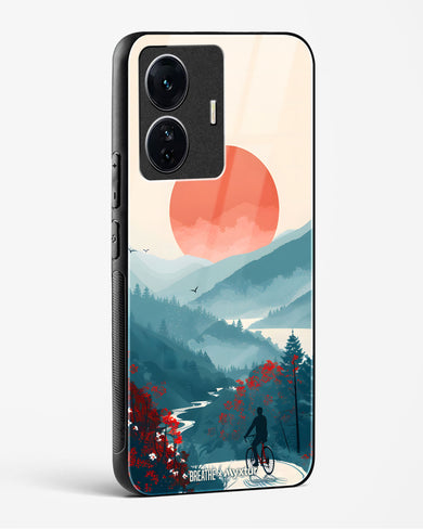 Biking Paths [BREATHE] Glass Case Phone Cover (Vivo)