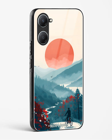 Biking Paths [BREATHE] Glass Case Phone Cover (Vivo)