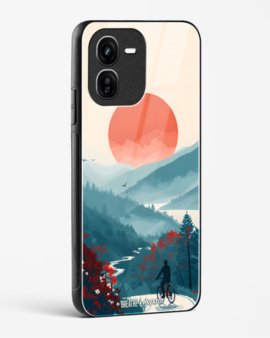 Biking Paths [BREATHE] Glass Case Phone Cover (Vivo)
