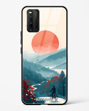Biking Paths [BREATHE] Glass Case Phone Cover (Vivo)