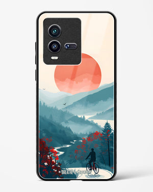 Biking Paths [BREATHE] Glass Case Phone Cover (Vivo)