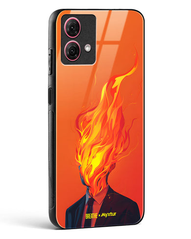 Blaze of Glory [BREATHE] Glass Case Phone Cover (Motorola)