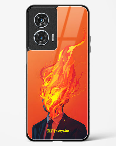 Blaze of Glory [BREATHE] Glass Case Phone Cover (Motorola)