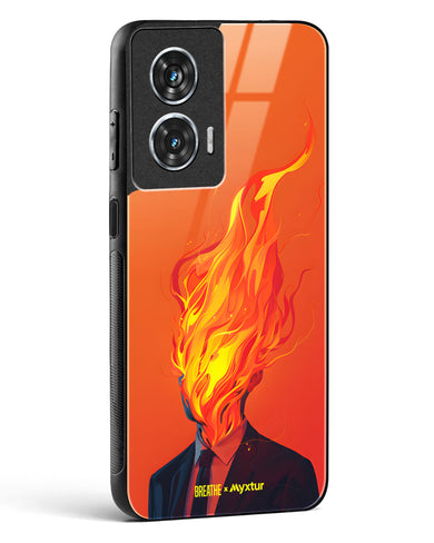 Blaze of Glory [BREATHE] Glass Case Phone Cover (Motorola)