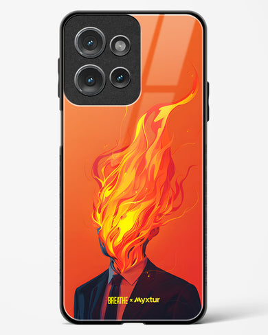 Blaze of Glory [BREATHE] Glass Case Phone Cover (Motorola)