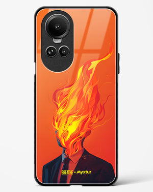 Blaze of Glory [BREATHE] Glass Case Phone Cover (Oppo)