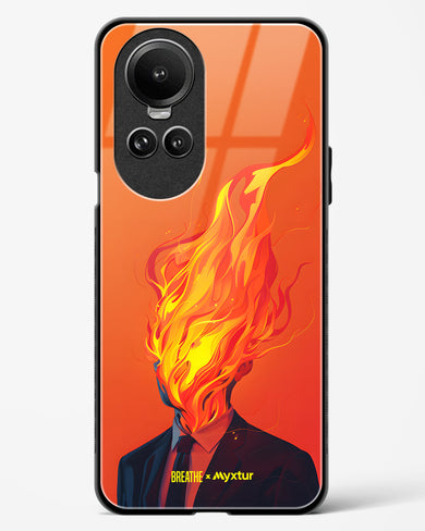 Blaze of Glory [BREATHE] Glass Case Phone Cover (Oppo)