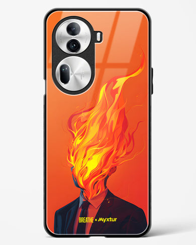 Blaze of Glory [BREATHE] Glass Case Phone Cover (Oppo)