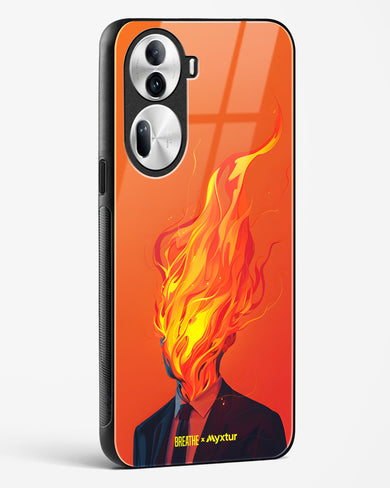 Blaze of Glory [BREATHE] Glass Case Phone Cover (Oppo)