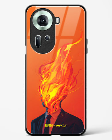 Blaze of Glory [BREATHE] Glass Case Phone Cover (Oppo)