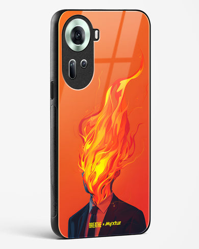 Blaze of Glory [BREATHE] Glass Case Phone Cover (Oppo)
