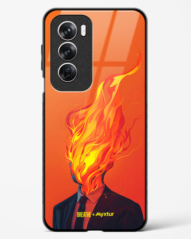 Blaze of Glory [BREATHE] Glass Case Phone Cover (Oppo)