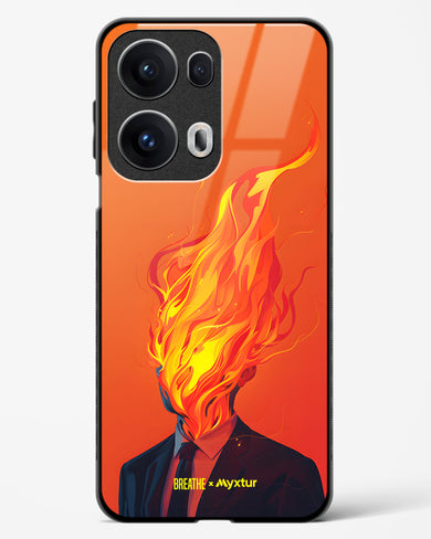 Blaze of Glory [BREATHE] Glass Case Phone Cover (Oppo)