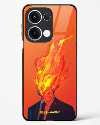 Blaze of Glory [BREATHE] Glass Case Phone Cover (Oppo)
