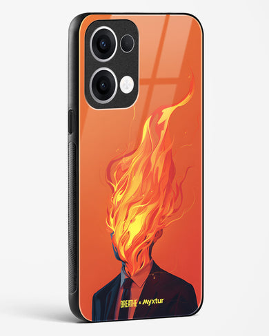Blaze of Glory [BREATHE] Glass Case Phone Cover (Oppo)