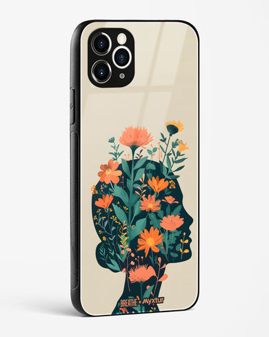 Blooming Grace [BREATHE] Glass Case Phone Cover (Apple)