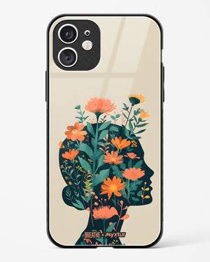 Blooming Grace [BREATHE] Glass Case Phone Cover (Apple)