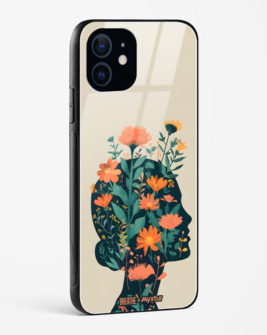 Blooming Grace [BREATHE] Glass Case Phone Cover (Apple)