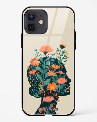 Blooming Grace [BREATHE] Glass Case Phone Cover (Apple)