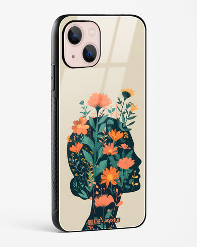 Blooming Grace [BREATHE] Glass Case Phone Cover (Apple)