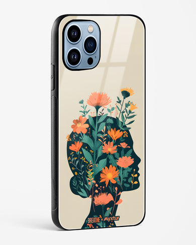 Blooming Grace [BREATHE] Glass Case Phone Cover (Apple)