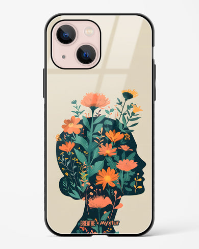 Blooming Grace [BREATHE] Glass Case Phone Cover (Apple)