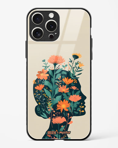 Blooming Grace [BREATHE] Glass Case Phone Cover (Apple)