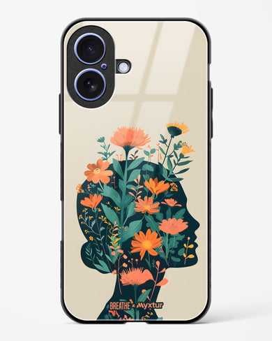 Blooming Grace [BREATHE] Glass Case Phone Cover (Apple)