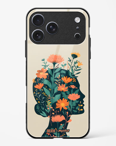 Blooming Grace [BREATHE] Glass Case Phone Cover (Apple)