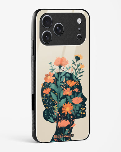 Blooming Grace [BREATHE] Glass Case Phone Cover (Apple)