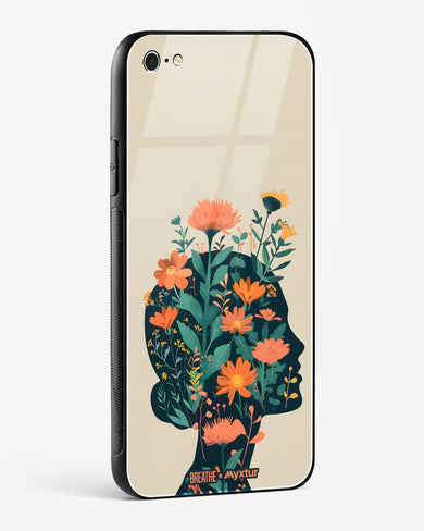 Blooming Grace [BREATHE] Glass Case Phone Cover (Apple)