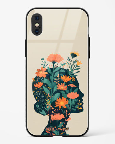 Blooming Grace [BREATHE] Glass Case Phone Cover (Apple)