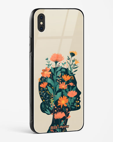 Blooming Grace [BREATHE] Glass Case Phone Cover (Apple)