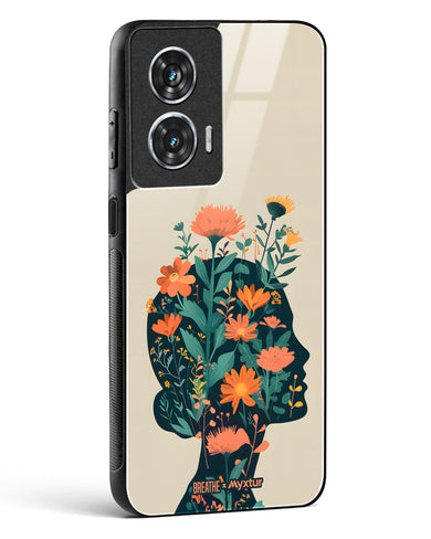 Blooming Grace [BREATHE] Glass Case Phone Cover (Motorola)