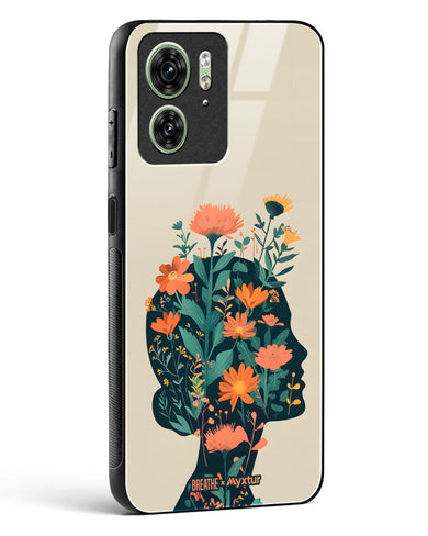 Blooming Grace [BREATHE] Glass Case Phone Cover (Motorola)