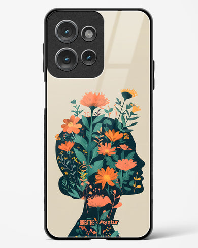 Blooming Grace [BREATHE] Glass Case Phone Cover (Motorola)