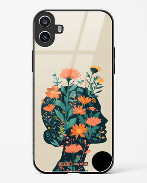 Blooming Grace [BREATHE] Glass Case Phone Cover (Nothing)