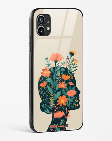 Blooming Grace [BREATHE] Glass Case Phone Cover (Nothing)