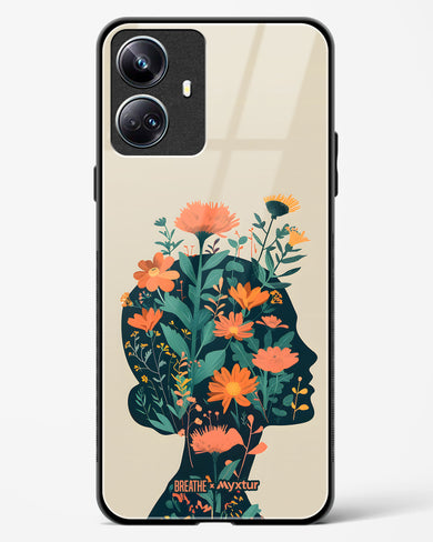 Blooming Grace [BREATHE] Glass Case Phone Cover (Realme)